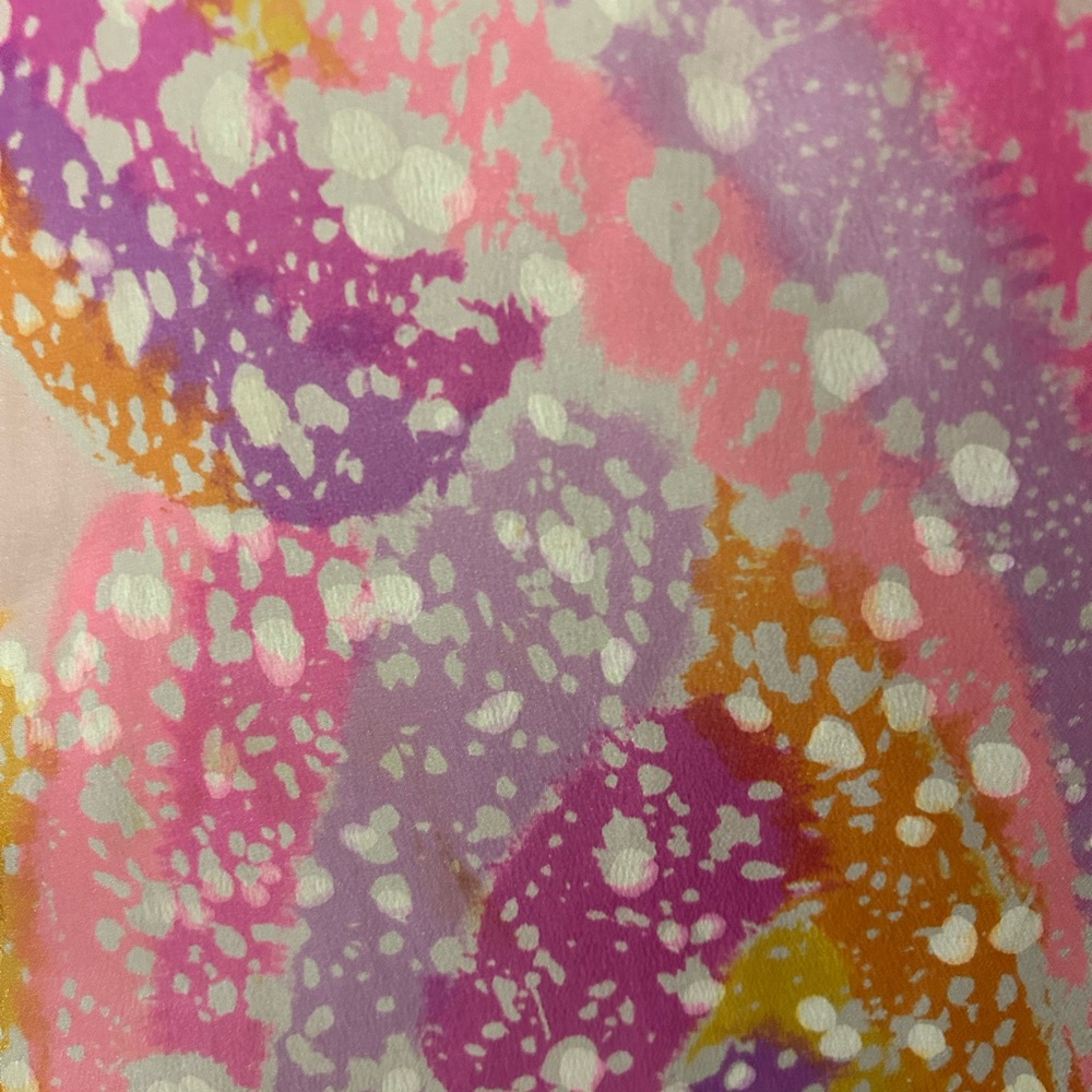 Neon Retro 70’s Button Down Shirt Vintage - Picture 5 of 8